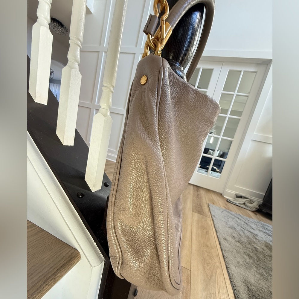 Like New Marc by Marc Jacobs Leather Classic Q Hillier Hobo Bag w Crossbody - Picture 11 of 11